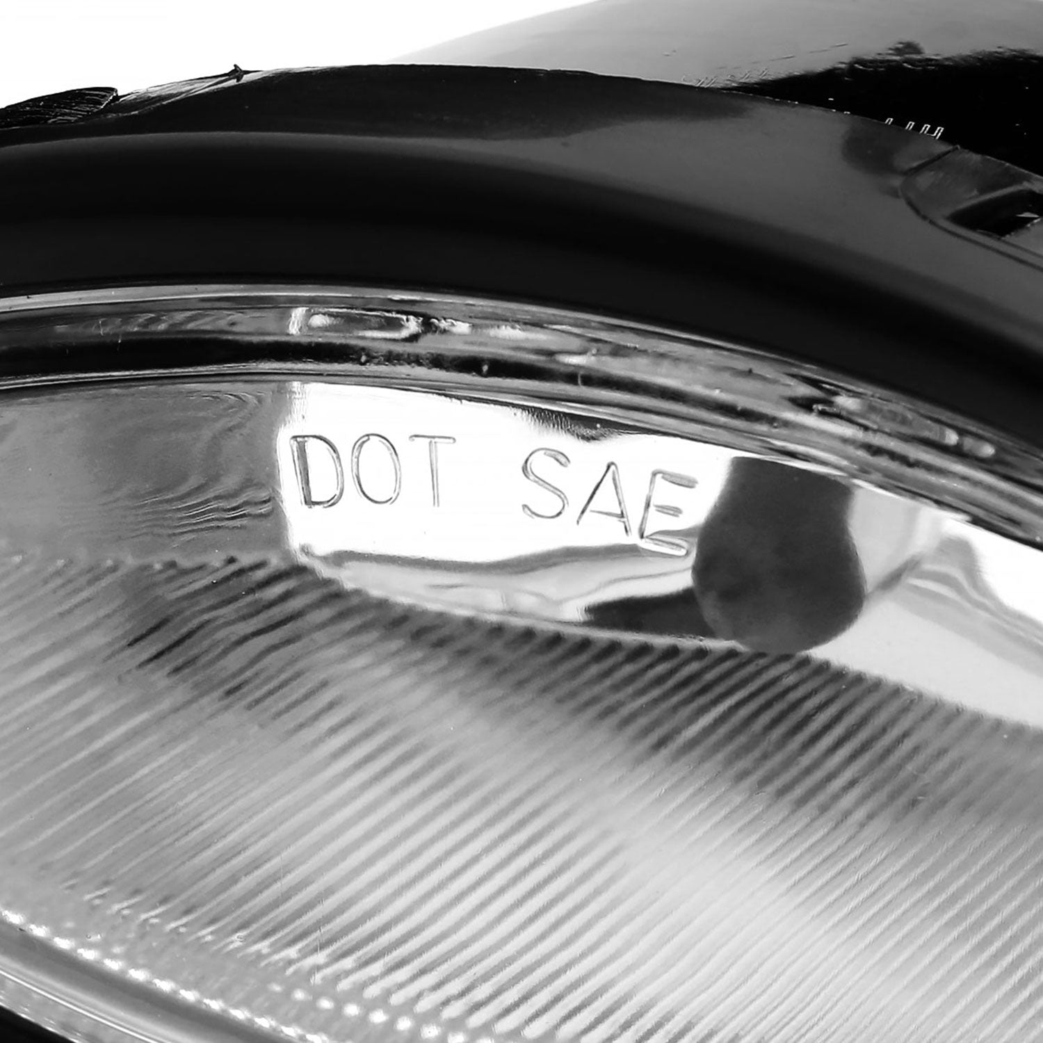 2006-2008 Honda Civic Coupe H11 Fog Lights Kit Chrome Housing/Clear Lens