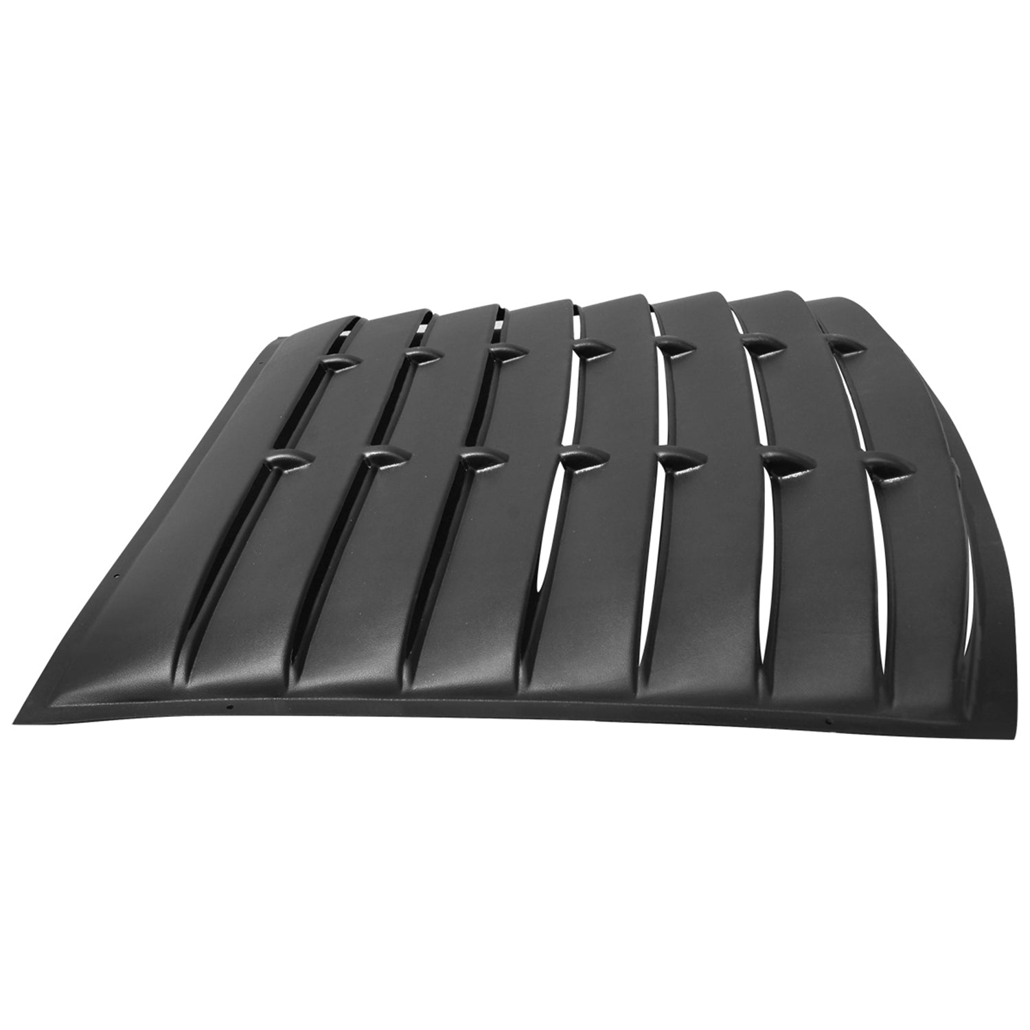 2005-2014 Ford Mustang Coupe Matt Black ABS Vintage Rear Window Louver