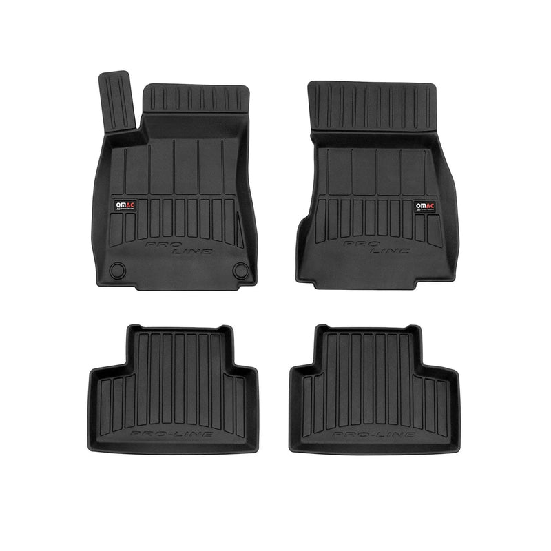 2020-2024 Mercedes GLB Class X247 Premium Floor Mats Liners Full Set All Weather Heavy Duty Black