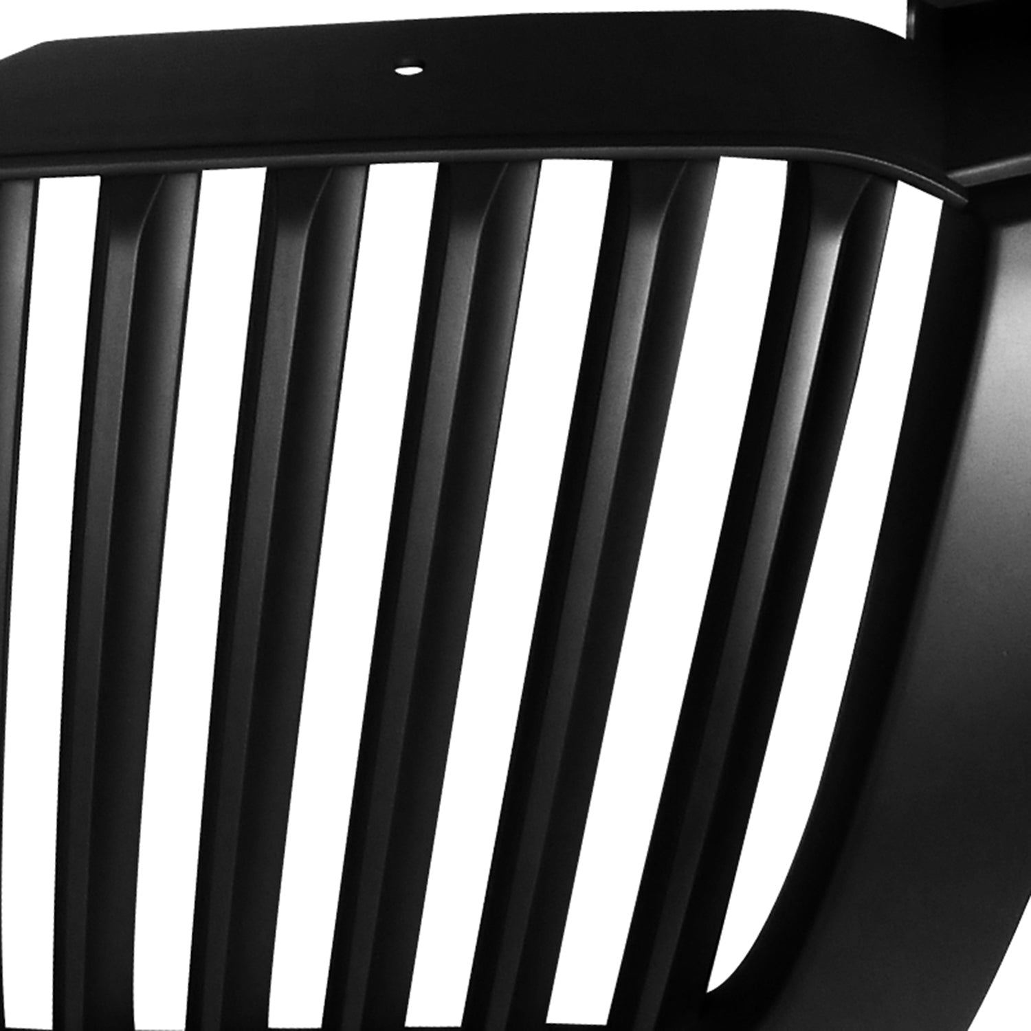 2003-2006 Chevy Silverado/Avalanche Matte Black ABS Conversion Vertical Grille