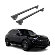 2023-2026 Mercedes GLC (X254) Roof Rack Cross Bars Luggage Lbs Black 2 Pcs
