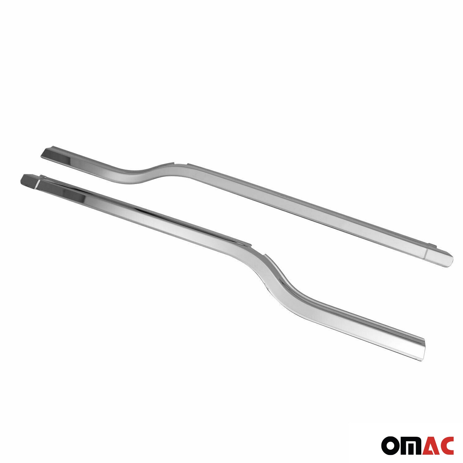 2010-2013 Ford Transit Connect Window Molding Trim Streamer Stainless Steel Silver 2Pcs