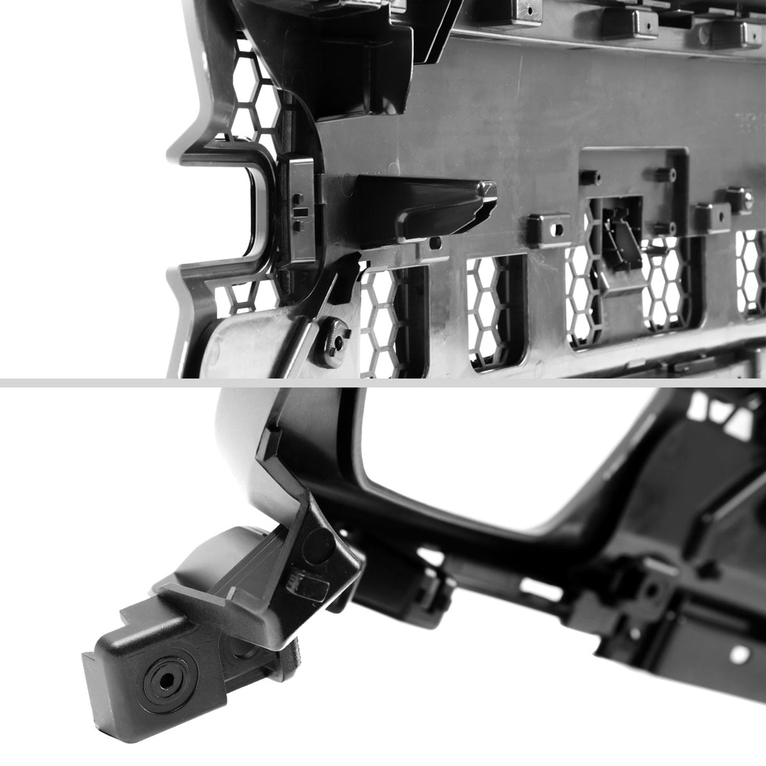 2021-2023 Ford Bronco Sport Chrome Mesh Hood Replacement Grille