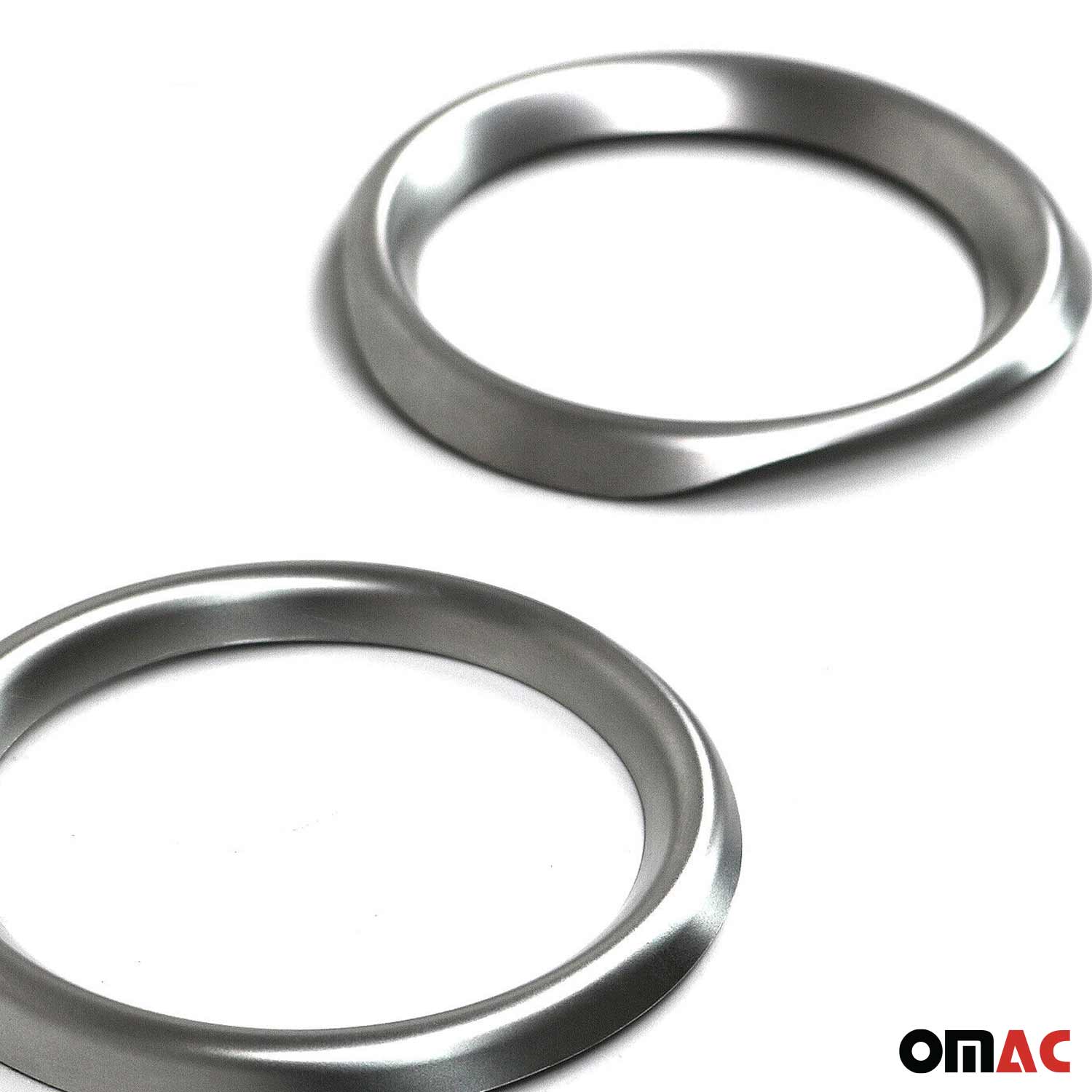 2018-2022 Toyota C-HR Fog Light Lamp Bezel Cover Stainless Steel Silver 2 Pcs