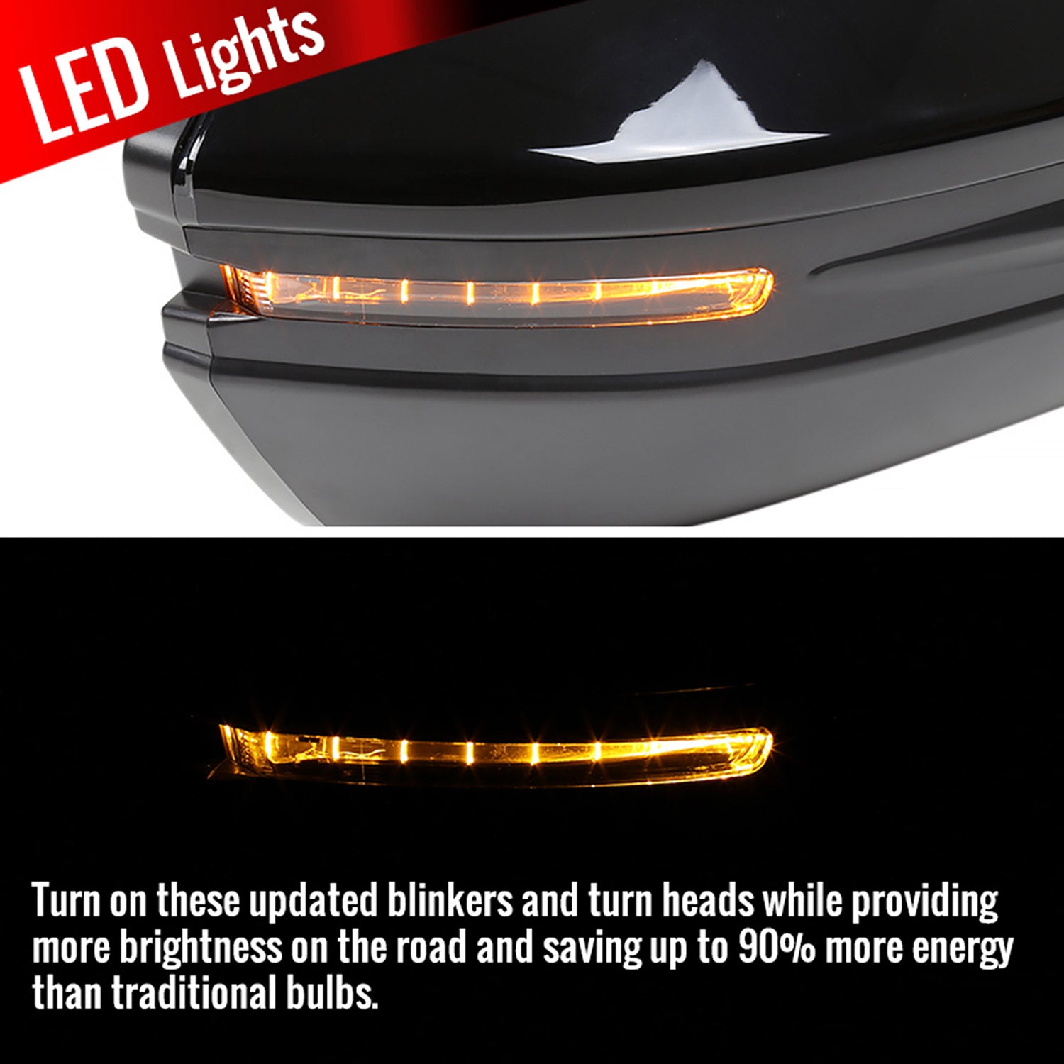 2016-2018 Honda Civic 7Pin Heated Side Mirror &Turn Signal Passenger