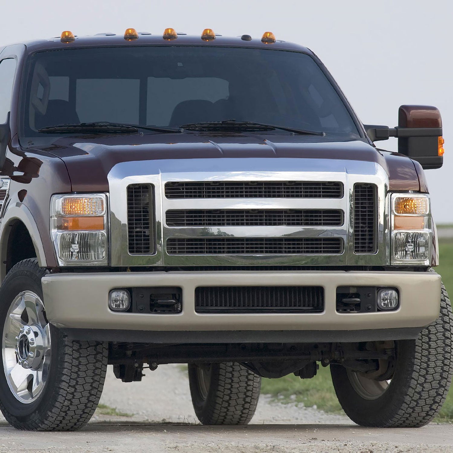 1999-2004 Ford F-250/F-350/Excursion H10 Fog Lights & Switch Chrome