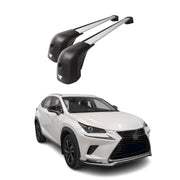 2015-2021 Lexus NX Roof Racks Cross Bars Silver