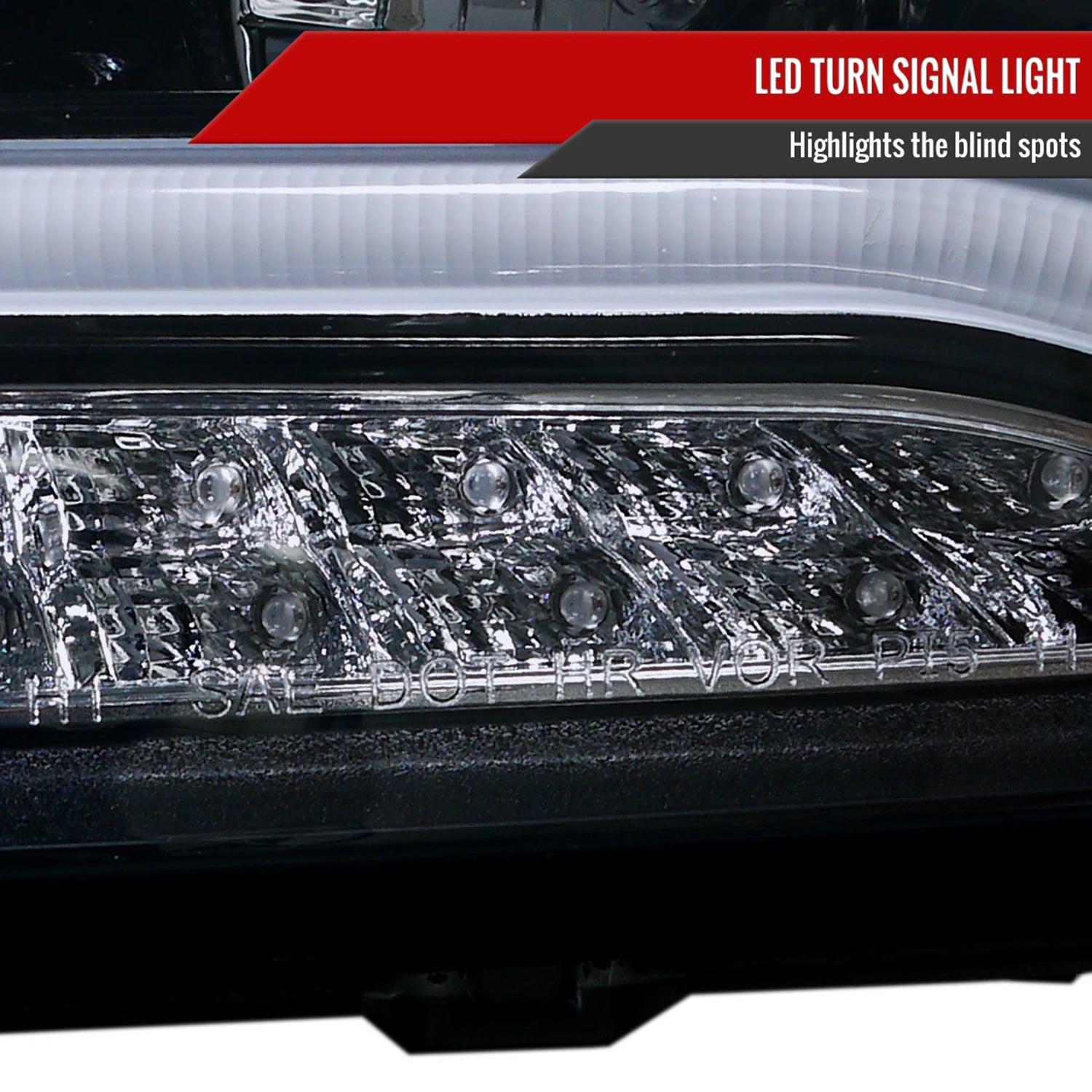 2011-2015 Chevy Cruze / 16 Cruze Limited LED Halo Headlights LED Signal Black