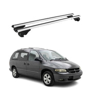 Roof Rack Cross Bars Luggage Carrier for Dodge Caravan 1996-2000 TÜV Gray 2 Pcs