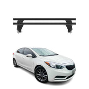 2014-2018 Kia Forte Sedan Roof Rack Cross Bars Black