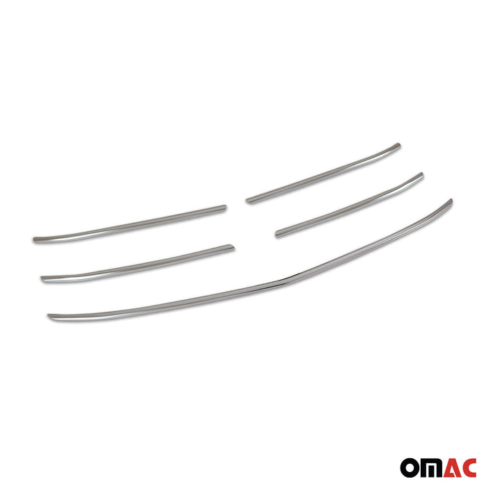 Front Bumper Grill Trim Molding for Mercedes Metris 2021-2024 Stainless Steel 5x