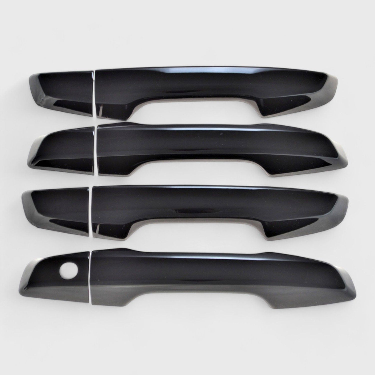 2017-2022 Honda CR-V Door Handle Cover Gloss Black 8Pcs ABS Plastic