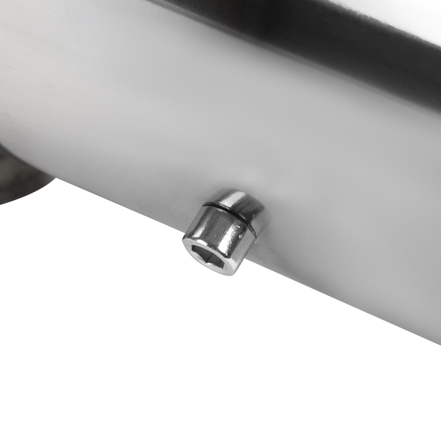 Apexi N1 Style 2.5" Inlet/4" Outlet S.Steel Exhaust Muffler w/Removable Silencer