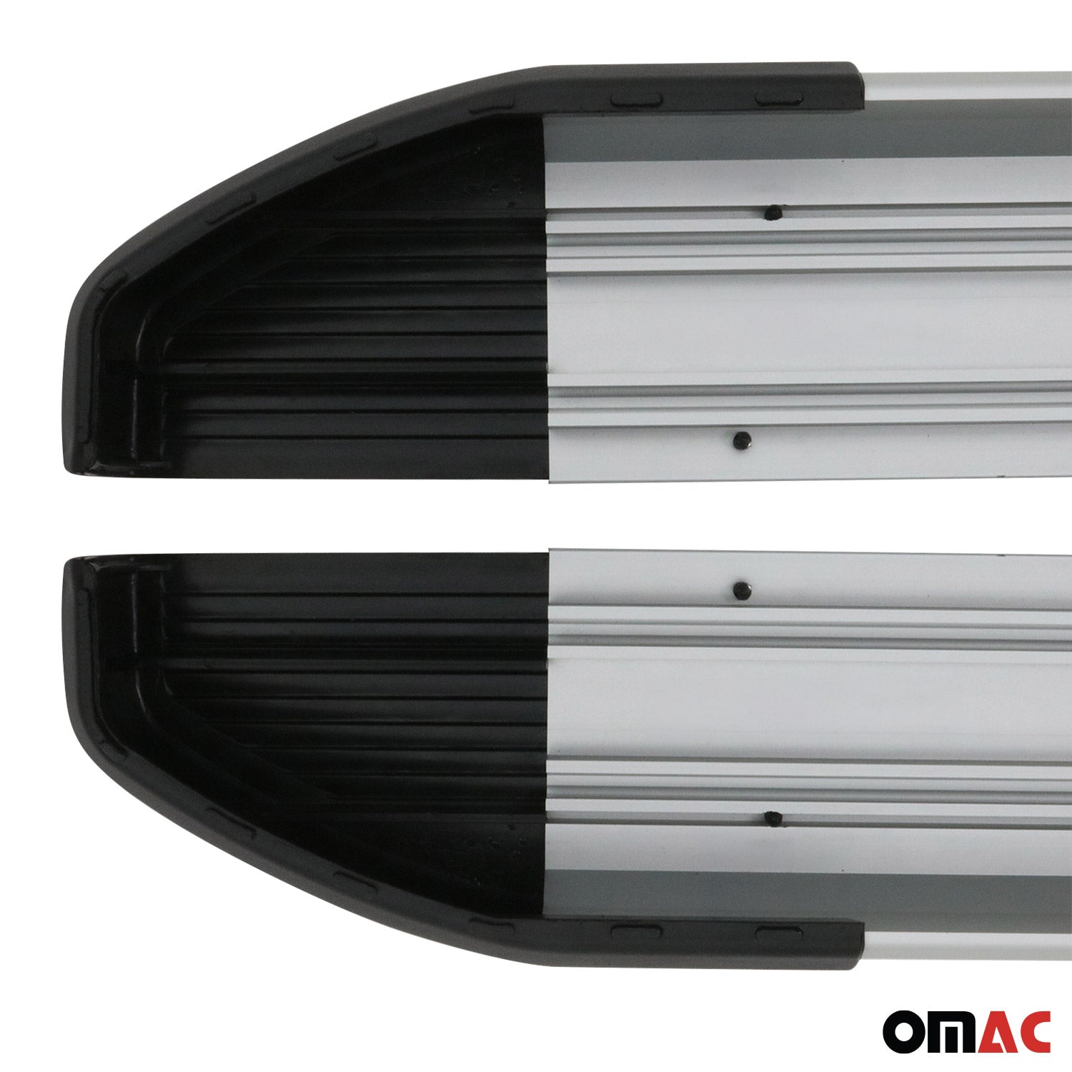 2016-2024 Mercedes Metris Short WB Running Boards Side Steps Silver