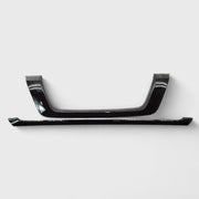 2017-2021 Nissan Pathfinder Grille Overlay Gloss Black 2Pcs ABS Plastic