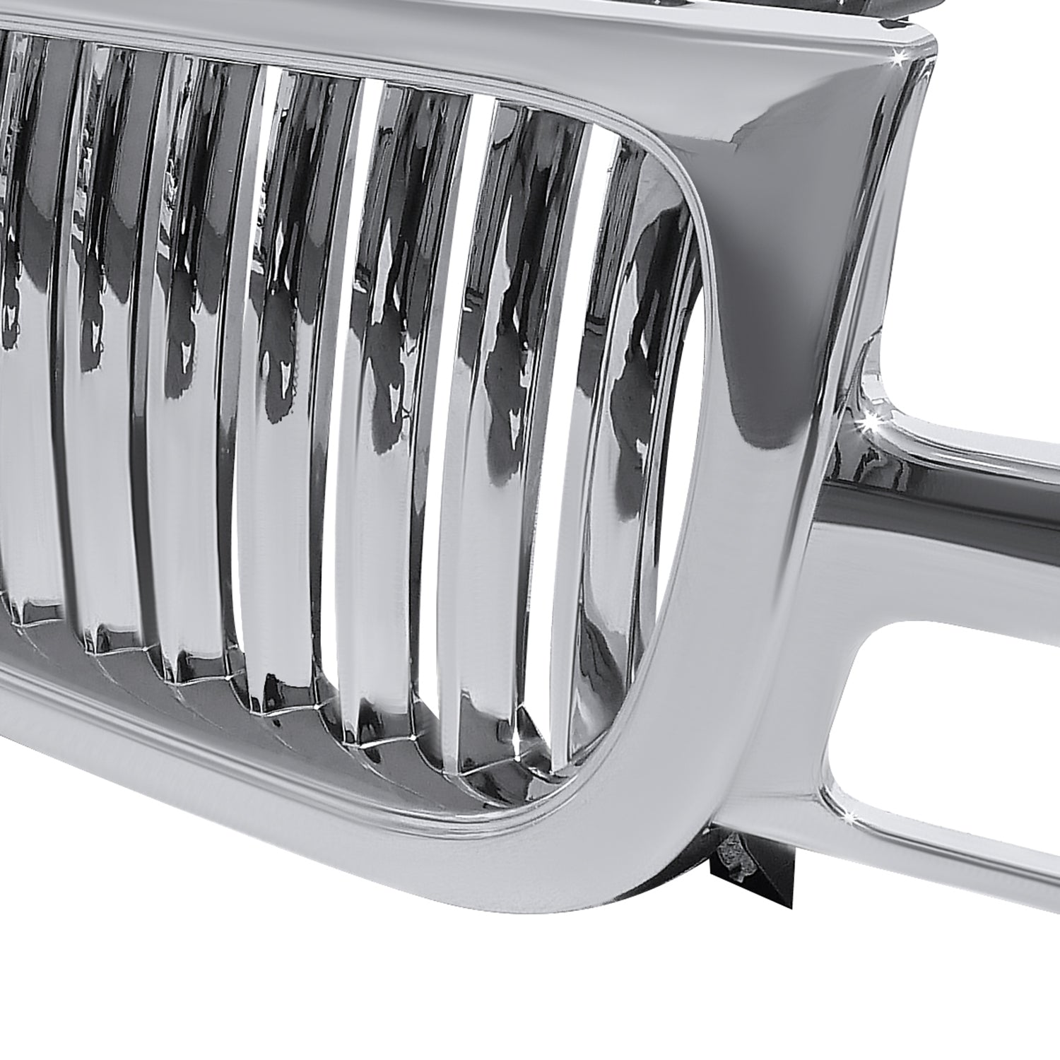 1999-2002 GMC Sierra 1500 2500LD/ 2000-2006 Yukon + XL Chrome Vertical Grille