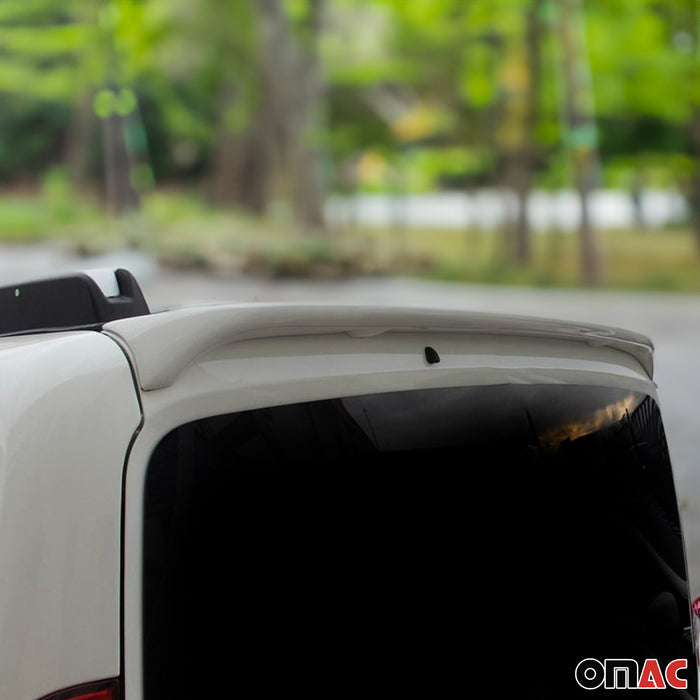 Rear Trunk Spoiler Wing for RAM ProMaster City 2015-2022 White 1 Pc
