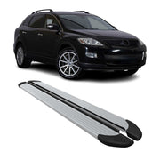 2007-2015 Mazda CX-9 Running Boards Side Steps Silver
