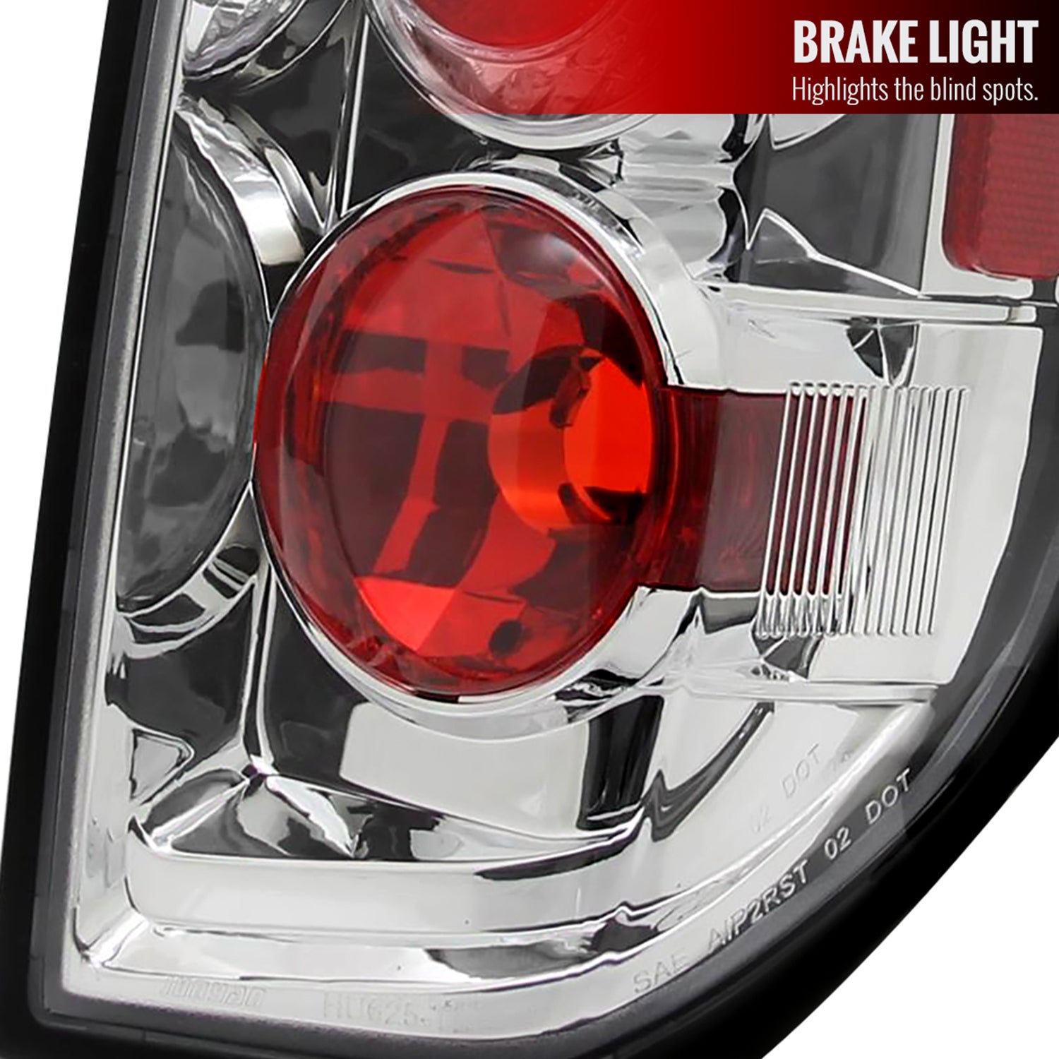 2005-2014 Nissan Frontier/ 2009-2012 Suzuki Equator Tail Lights Chrome/Clear