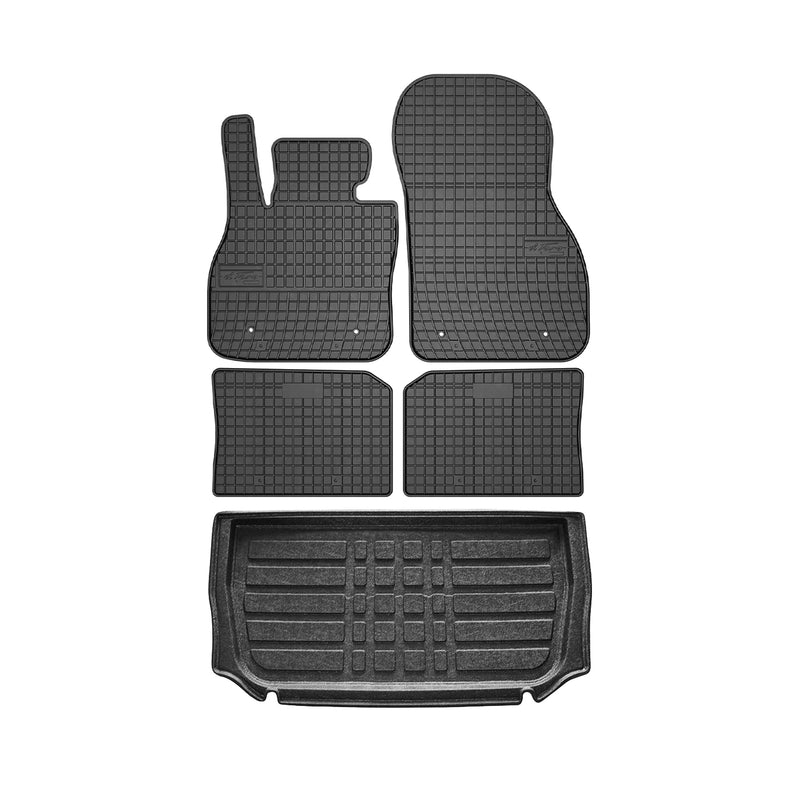 2011-2016 Mini Cooper Countryman R60 Floor Mats & Cargo Liner Full Set All Weather Black