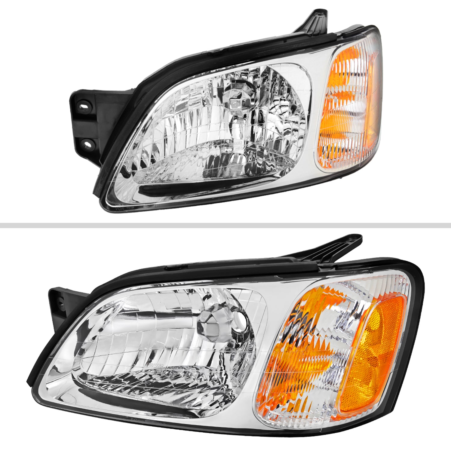 2000-2004 Subaru Legacy Brighton/2003-2006 Baja Sport Factory Headlights Chrome