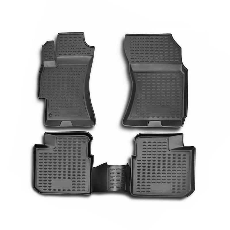 2005-2009 Subaru Outback Floor Mats Liners Full Set All Weather Black