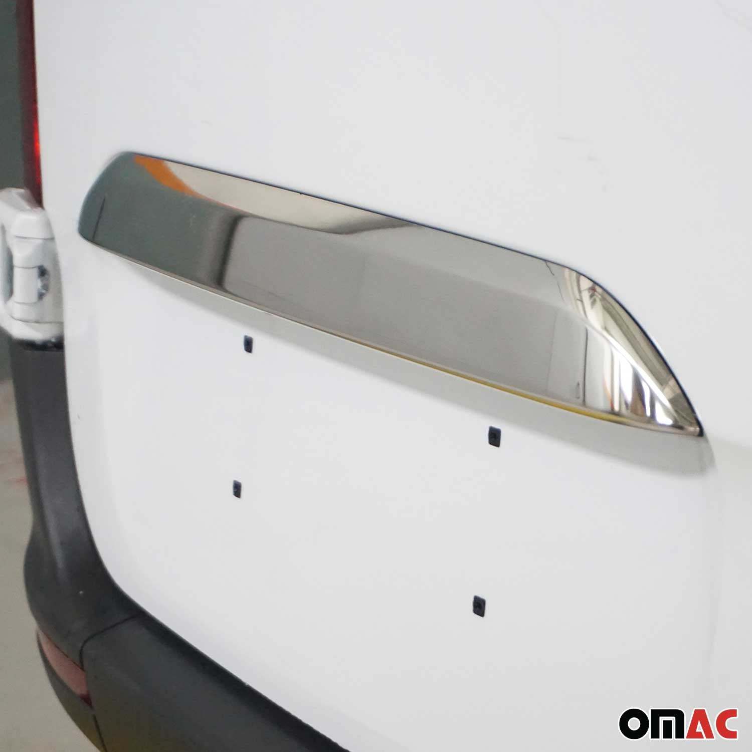 2019-2025 Mercedes Sprinter W907 910 Trunk Door Handle Cover Stainless Steel Silver