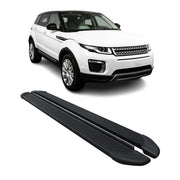 2012-2019 Land Rover Range Rover Evoque Running Boards Side Steps Black