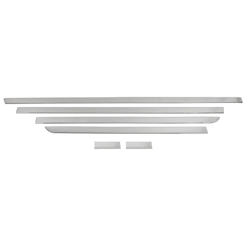 Side Door Molding Trim Skirt Garnish for Mercedes Metris 2016-2024 S. Steel 6x - OMAC USA