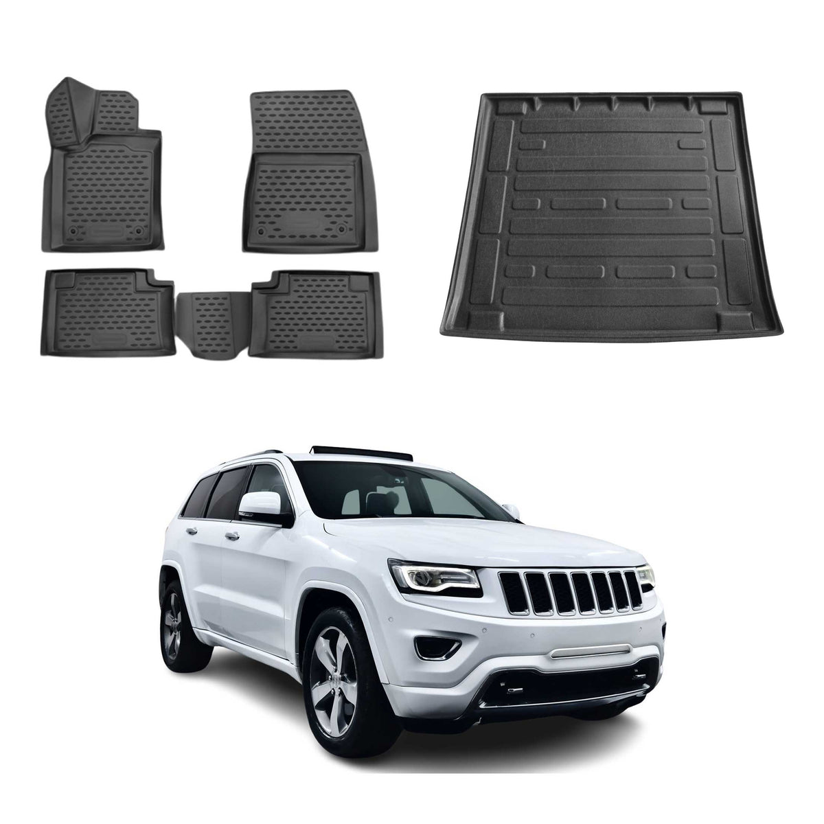 OMAC Floor Mats & Cargo Liners for Jeep Grand Cherokee 2011-2021