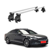 2017-2024 Volvo S90 Roof Rack Cross Bars Silver