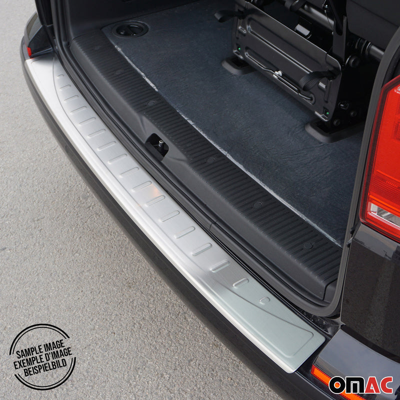 Rear Bumper Sill Cover Protector Guard for Audi Q5 SQ5 2018-2024 Brushed