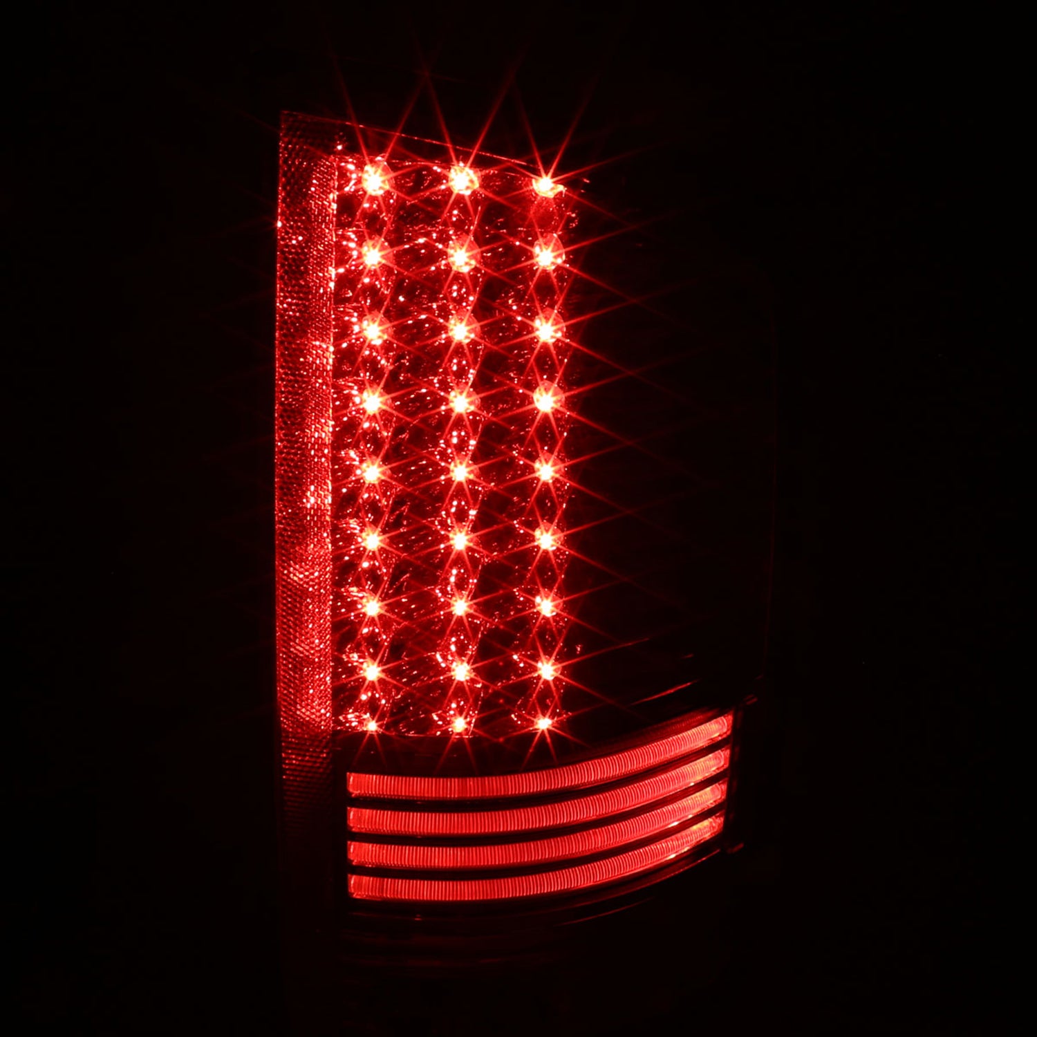 2002-2006 Dodge RAM V2 LED Tail Lights Chrome Housing/Clear Lens