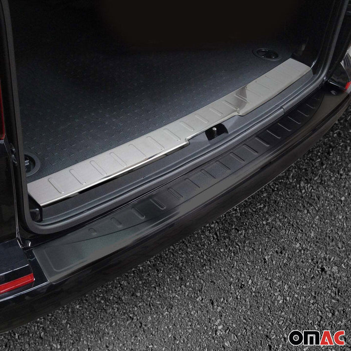Trunk Sill Cover Bumper Guard Protector for VW T6 Transporter 2015-2021 Steel