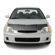 1996-2000 Honda Civic Car Bonnet Mask Hood Bra Carbon Black 1 Pc