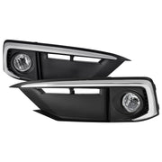 2019-2020 Honda Civic Sedan/Coupe H8 Fog Lights Kit Chrome/Clear Lens