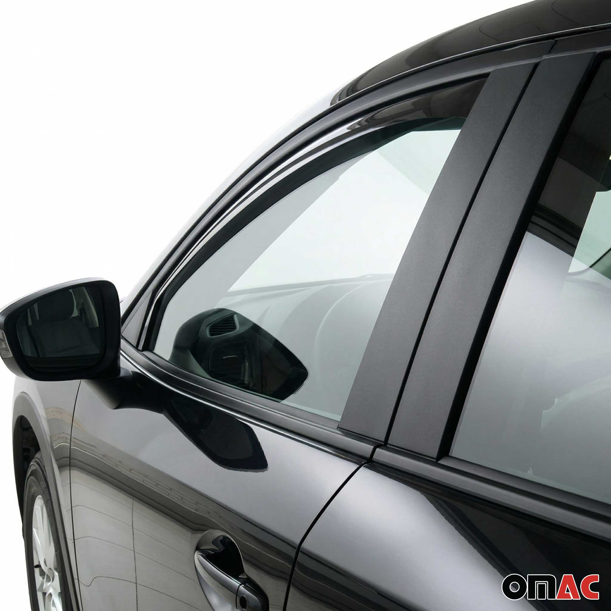 2013-2016 Mazda CX-5 Window Visor Vent Rain Deflector 2Pcs Smoke
