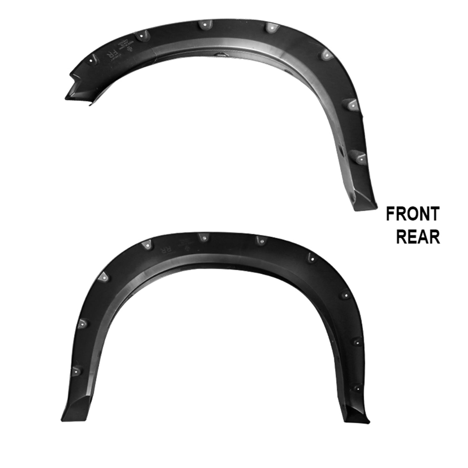 2009-2018 Dodge RAM 1500 / 2019-2021 RAM Classic Textured Rivet Fender Flares