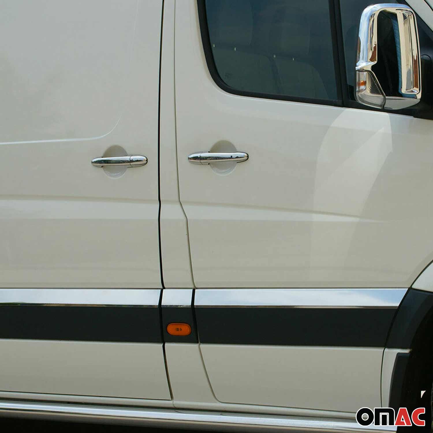 Car Door Handle Cover for Mercedes Sprinter W907 2019-2026 S.Steel Chome 10 Pcs