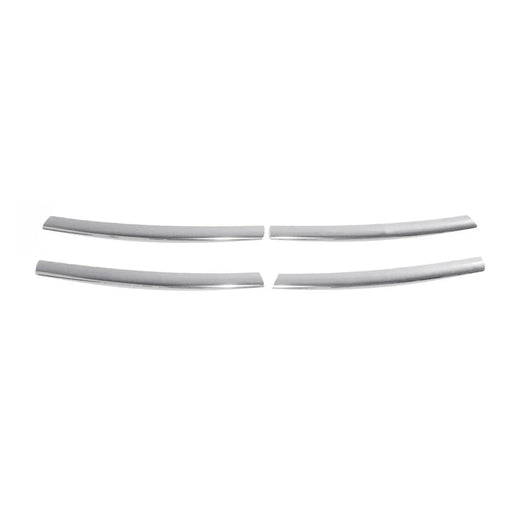 Front Bumper Grill Trim Molding for VW Jetta A6 2011-2014 Steel Silver 4 Pcs - OMAC USA