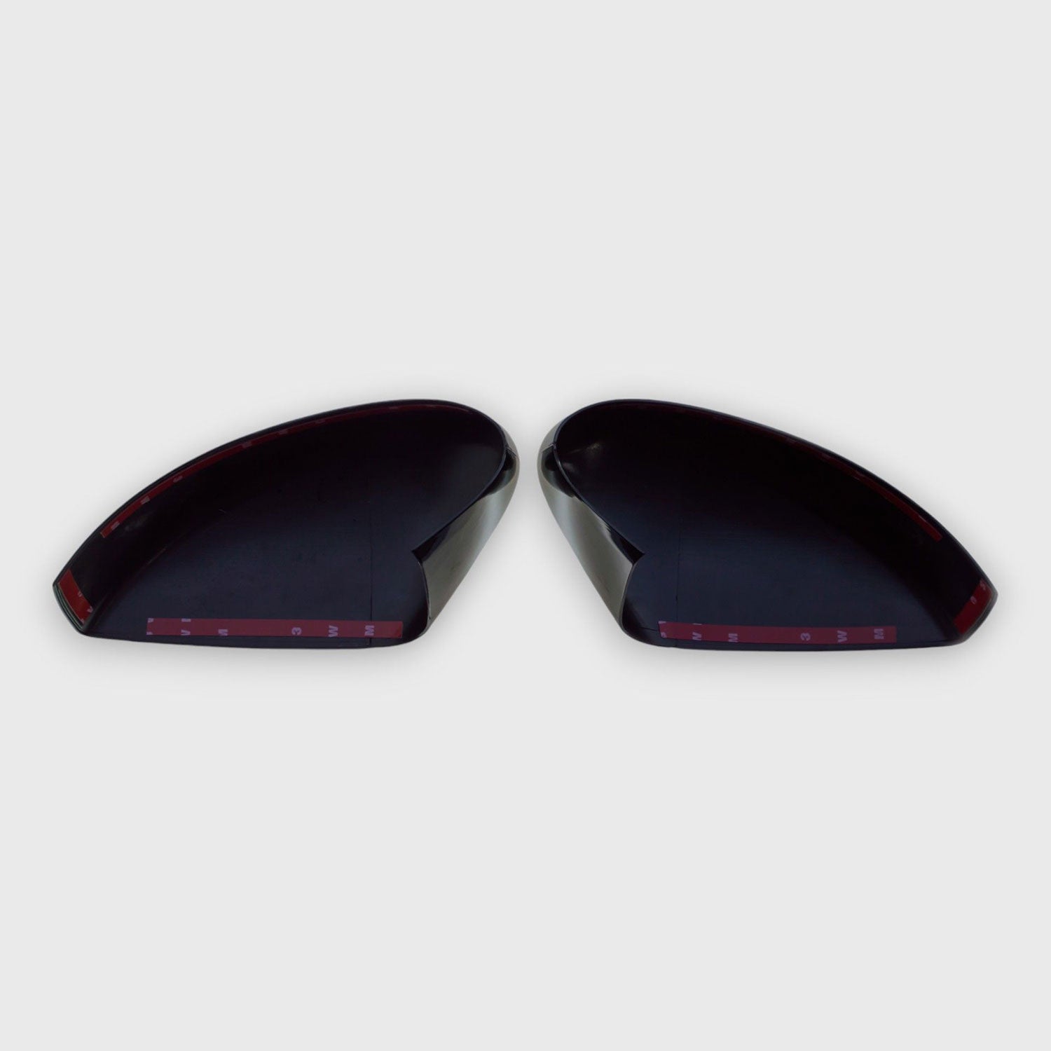 2017-2024 Nissan Kicks / Leaf / Versa Mirror Cover Caps Gloss Black 2Pcs ABS Plastic