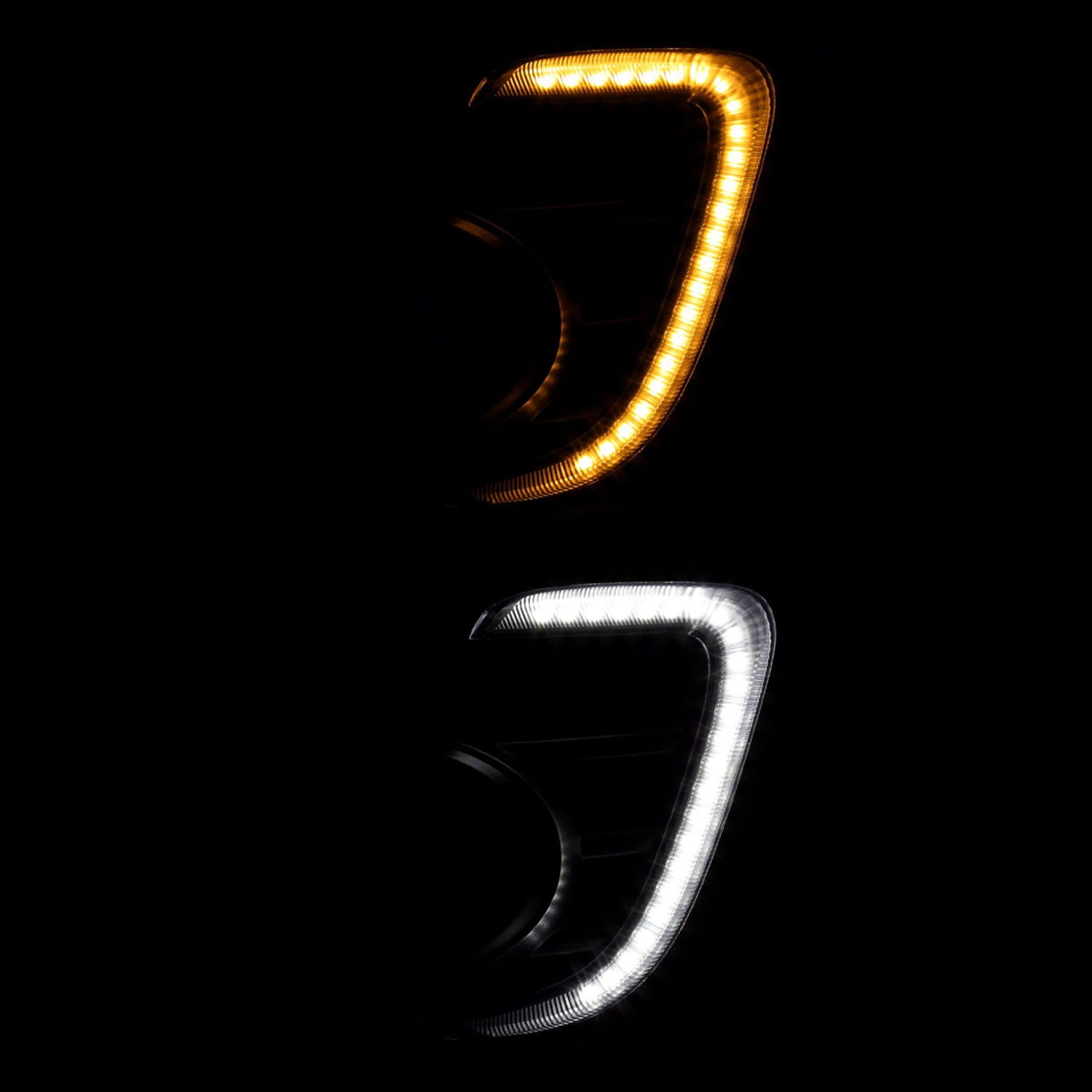 2016-2017 Mitsubishi Lancer H16 Fog Lights Kit LED Strip & Turn Signal Lights