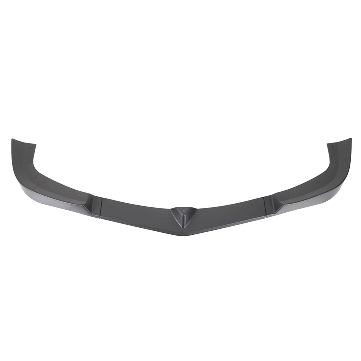 2012-2014 Mercedes Benz W204 C Class Matt Black Front Bumper Lip Splitter Kit