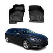 2013-2020 Ford Fusion Sedan Premium Floor Mats Liners First Row Rear