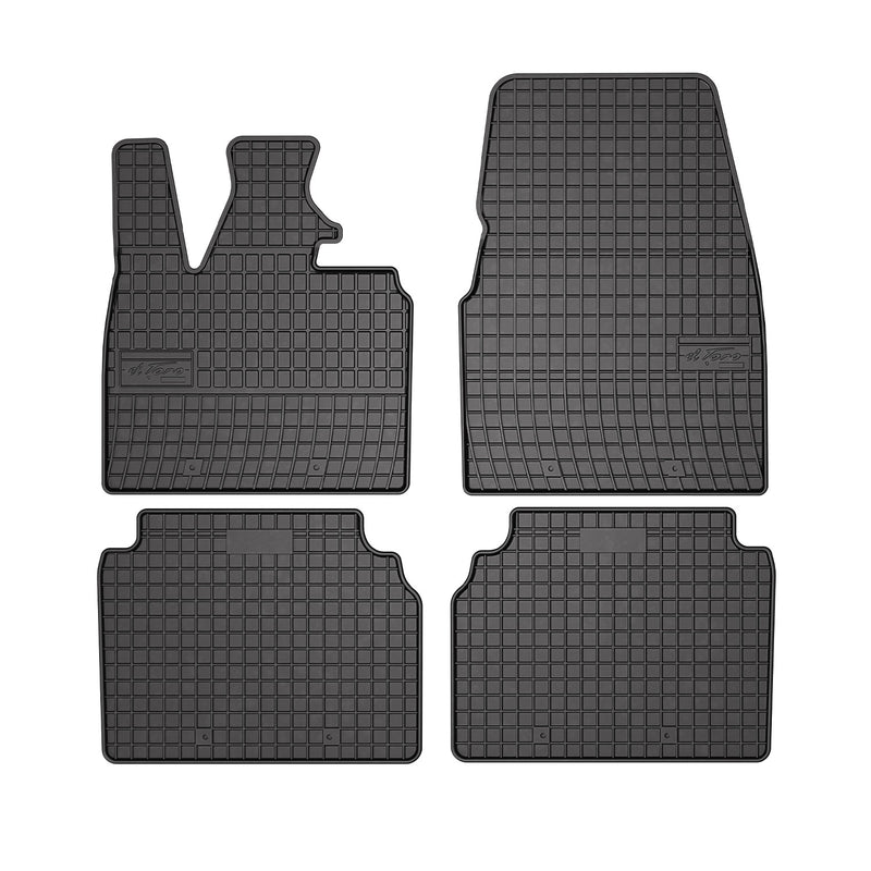 2014-2021 BMW i3 Floor Mats Liners Full Set All Weather Rubber Black