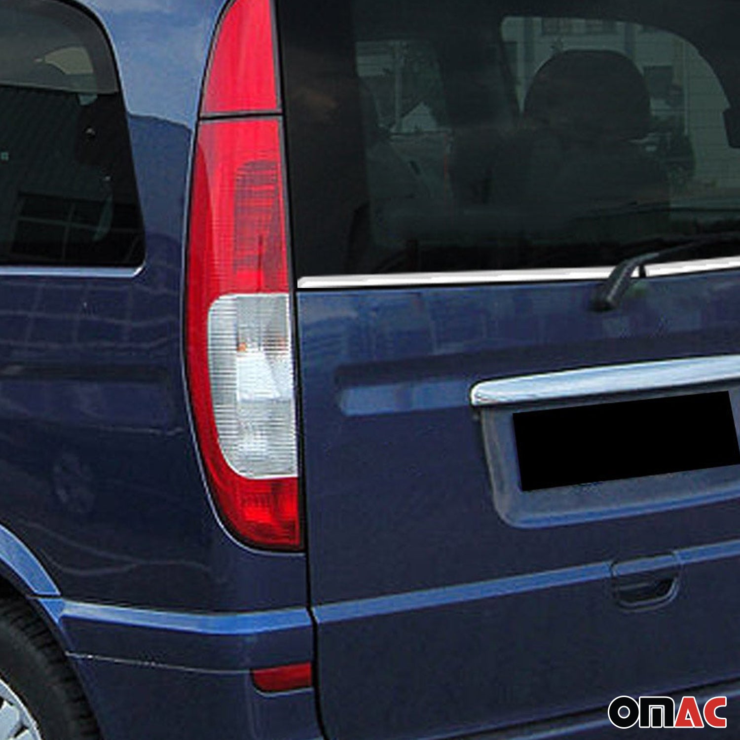 2003-2014 Mercedes Vito W639 Window Molding Trim Streamer Stainless Steel 2Pcs