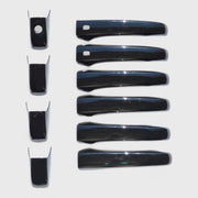 2009-2014 Volkswagen Routan Door Handle Cover Gloss Black 10Pcs ABS Plastic