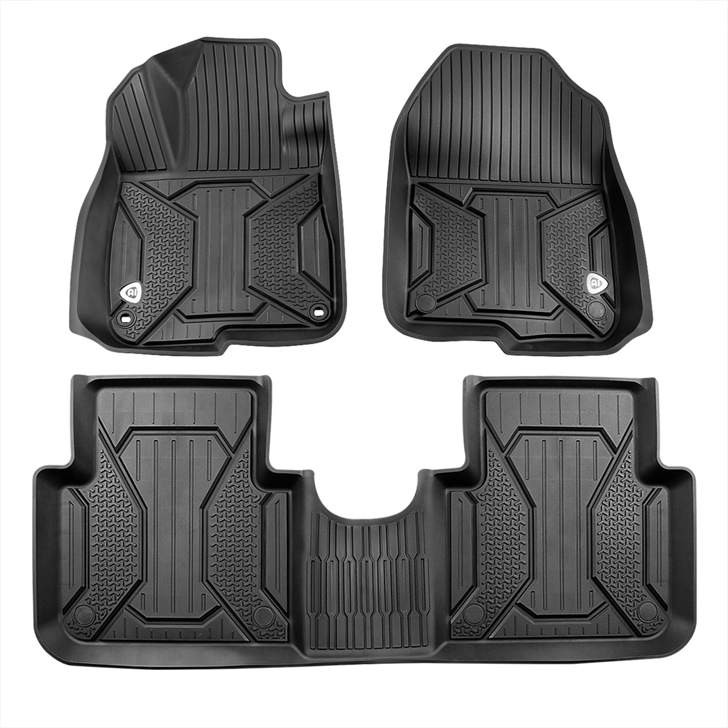 2017-2022 Honda CR-V Floor Mats Liner 3Pcs All Weather TPE