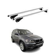 2010-2013 BMW X5 E70 Roof Rack Cross Bars Silver