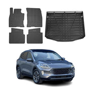 2020-2025 Ford Escape Floor Mats & Cargo Liner Full Set All Weather Black